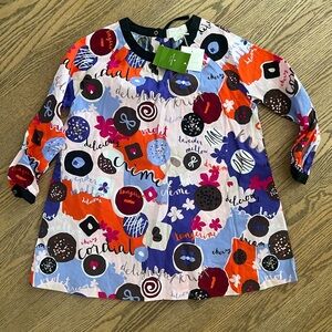 NWT Kate Spade Girls Dress Pastry Baker Dessert 5y